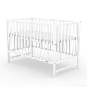 NEW BABY BASIC Dětská postýlka, bílá, velikost
