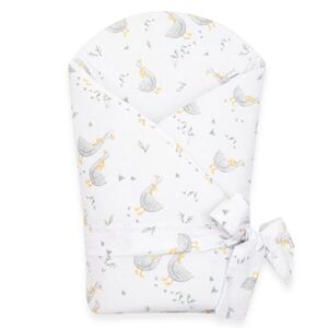 NEW BABY SWADDLE WRAPS Dětská zavinovačka, bílá, velikost