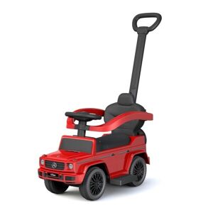 BABY MIX MERCEDES-BENZ G-CLASS Odrážedlo s vodící tyčí, červená, velikost