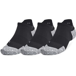Under Armour AD RUN CUSHION Unisex ponožky, černá, velikost