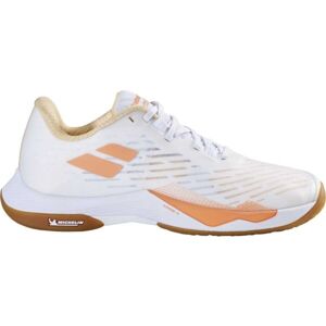 Babolat SHADOW TOUR 5 W Dámská badmintonová obuv, bílá, velikost 37