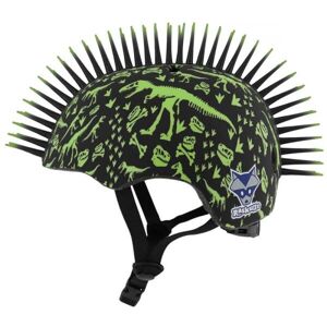RASKULLZ T-REX BONEX Dětská cyklistická přilba, černá, velikost