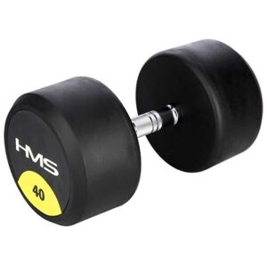 HMS HG PRO 40 KG Jednoruční činka, černá, velikost