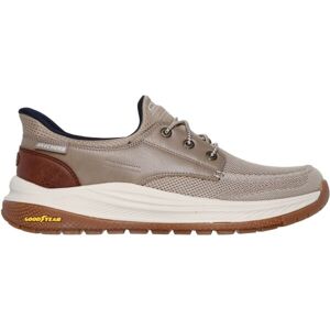 Skechers MEROE - ALDEN Pánská slip-on obuv, šedá, velikost