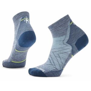 Smartwool RUN ZERO CUSHION ANKLE SOCKS Dámské sportovní ponožky, světle modrá, velikost