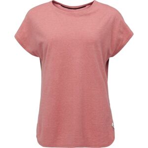 Smartwool SHORT SLEEVE SWING TOP Dámské triko, lososová, velikost