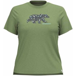 Smartwool OSA VEGA SHORT SLEEVE GRAPHIC TEE W Dámské tričko, zelená, velikost