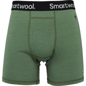 Smartwool MERINO BOXER BRIEF BOXED Pánské boxerky, zelená, velikost
