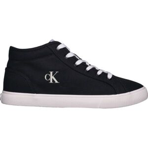 Calvin Klein ESS VULC MID MG CANVAS Pánské tenisky, černá, velikost