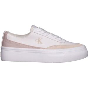 Calvin Klein VULC FLATFORM LOW CV MIXMG Dámské tenisky, bílá, velikost