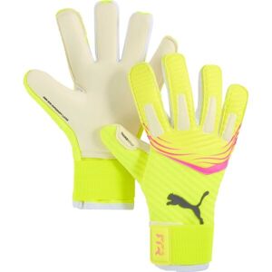Puma FUTURE PRO HYBRID Pánské brankářské rukavice, žlutá, velikost
