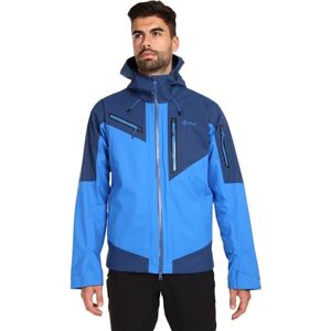 KILPI HASTAR Pánská nepromokavá outdoorová bunda, modrá, velikost
