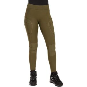 KILPI MOUNTERIA Dámské outdoorové legíny, khaki, velikost
