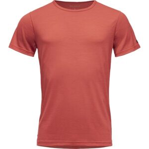 Devold BREEZE MERINO 150 T-SHIRT Pánské triko, červená, velikost