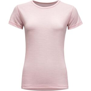 Devold BREEZE MERINO 150 T-SHIRT Dámské triko, růžová, velikost