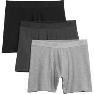 GAP V-3 PACK BOXER Pánské boxerky, černá, velikost
