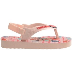 HAVAIANAS BABY DISNEY CLASSICS II Dětské žabky, růžová, velikost 24
