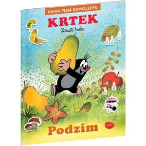 ELLA & MAX KRTEK A PODZIM Kniha samolepek, mix, velikost