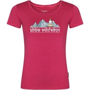 PROGRESS AROMA NEPAL Dámské outdoorové triko, červená, velikost