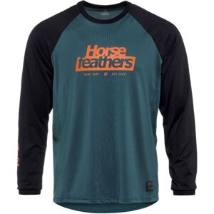 Horsefeathers SPIKE LS Pánský cyklodres, tmavě modrá, velikost