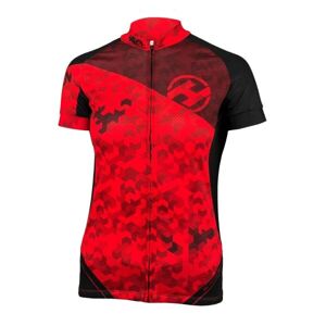 HAVEN SINGLETRAIL NEO WOMEN Dámský cyklistický dres, červená, velikost