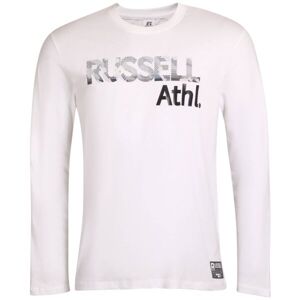 Russell Athletic LONG SLEEVE TEE SHIRT Pánské tričko, bílá, velikost