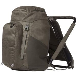 Bergans BUDOR PACK 35 Lovecký batoh s integrovanou židlí, khaki, velikost