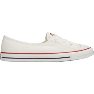 Converse CHUCK TAYLOR ALL STAR BALLET LACE Dámské nízké tenisky, bílá, velikost
