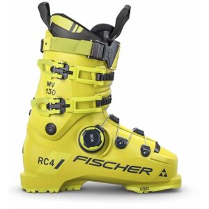 Fischer RC4 130 MV BOA VAC GW Sjezdové boty, žlutá, velikost