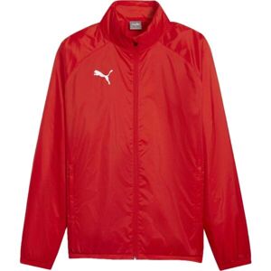 Puma TEAMGOAL ALL WEATHER JACKET Pánská sportovní bunda, červená, velikost XXXL
