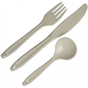 HIGHLANDER POLYCARBONATE KFS Příborový set, šedá, velikost