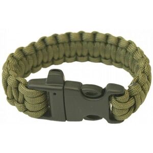HIGHLANDER PARACORD Náramek, zelená, velikost