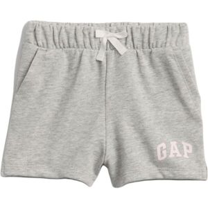 GAP LOGO Dívčí šortky, šedá, velikost 5Y