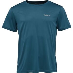 Fitforce SANO Pánské fitness triko, tmavě modrá, velikost