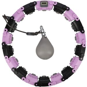HMS FH03 Masážní hula hoop se závažím a počítadlem, černá, velikost