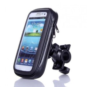4Car MOBILE HOLDER 6,3" Držák na kolo, černá, velikost