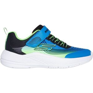 Skechers MICROSPEC ADVANCE Dětská vycházková obuv, modrá, velikost