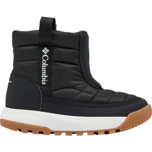 Columbia YOUTH SNOWTROT MID Dětská zimní obuv, černá, velikost 36