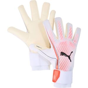Puma ULTRA ULTIMATE HYBRID Pánské brankářské rukavice, bílá, velikost