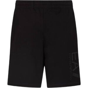 EA7 SHORTS Pánské šortky, černá, velikost