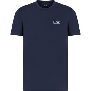 EA7 CORE ID Pánské tričko, tmavě modrá, velikost