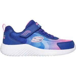 Skechers BOUNDER WP Dívčí volnočasová obuv, modrá, velikost