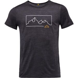 Devold ACTIVE "OUTLINE" TEE Pánské triko, tmavě šedá, velikost