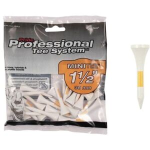PRIDE SPORT RETAIL BAGS 1-1/2" 25KS Golfová týčka, bílá, velikost