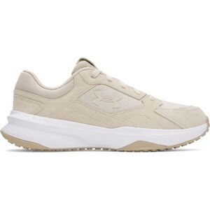 Under Armour CHARGED EDGE SUEDE Pánská volnočasová obuv, béžová, velikost 42