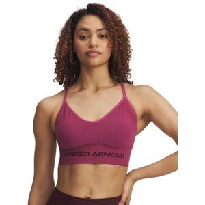 Under Armour VANISH SEAMLESS LOW Dámská podprsenka, vínová, velikost L