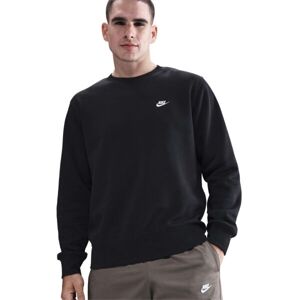 Nike CLUB BB CREW Pánská mikina, černá, velikost