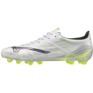 Mizuno ALPHA II ELITE FG Pánské kopačky, bílá, velikost 44