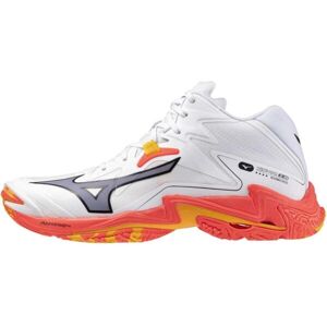 Mizuno WAVE LIGHTING Z8 MID Pánská volejbalová obuv, bílá, velikost 43