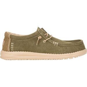 HEY DUDE WALLY WORKWEAR Pánská volnočasová obuv, khaki, velikost